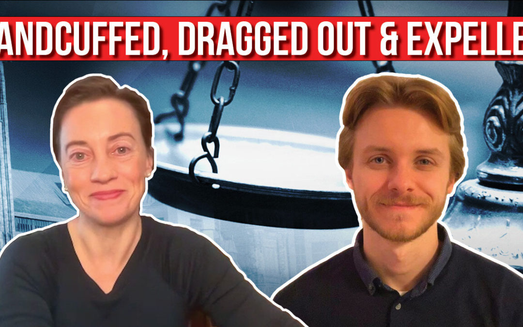 Student Handcuffed, Dragged Out & Expelled from Western U | Harry Wade & Julie Ponesse